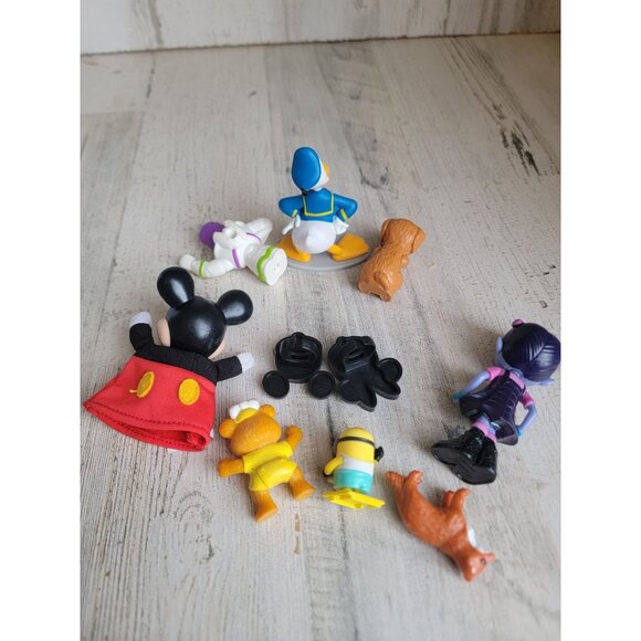 Variety disney Donald Duck mickey buzz lightyear muppet mini toy set - Picture 7 of 7